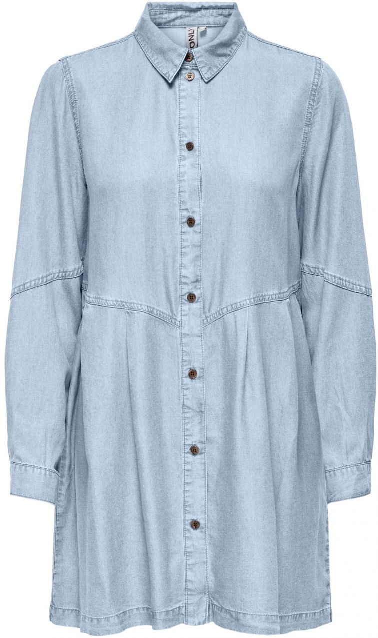 ONLY Košeľové šaty 'ONLCHARIS'  modrá denim