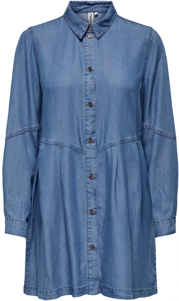 ONLY Košeľové šaty 'ONLCHARIS'  modrá denim