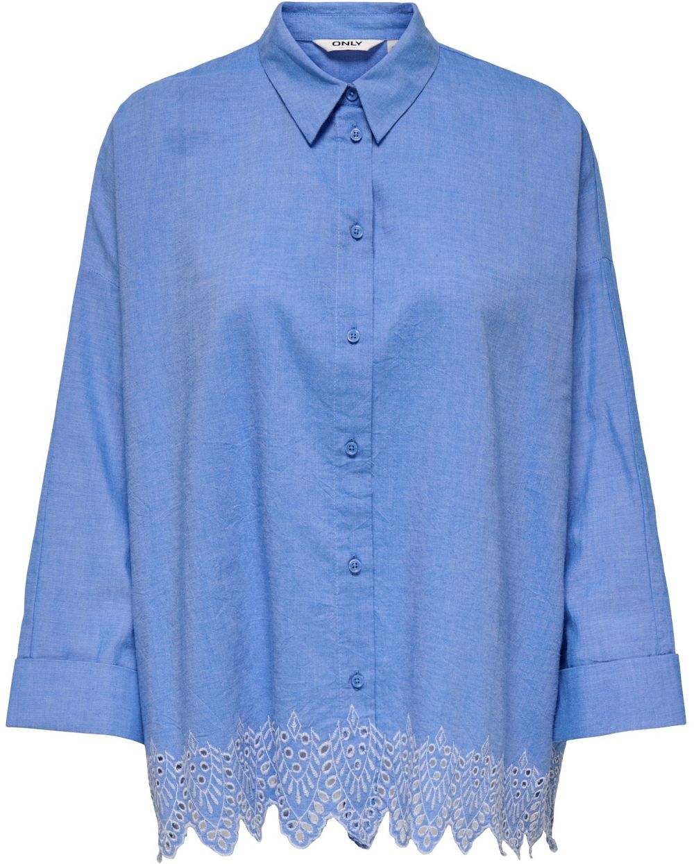 ONLY Blúzka 'ONLGRACES TULUM'  modrá denim