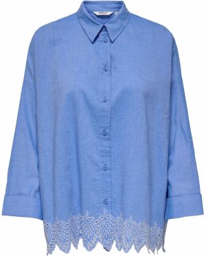 ONLY Blúzka 'ONLGRACES TULUM'  modrá denim