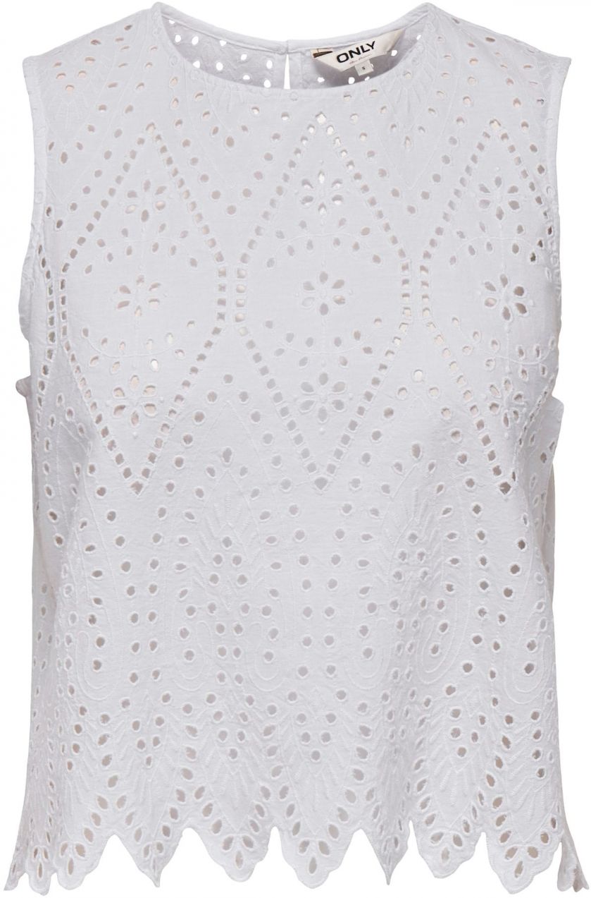 ONLY Top 'ONLTulum'  biela