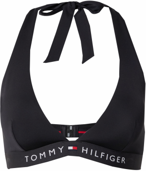 TOMMY HILFIGER Bikinový top  červená / čierna / biela