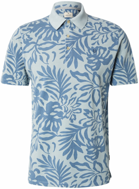 Jack & Jones Premium Tričko  námornícka modrá / svetlomodrá