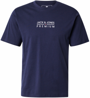 Jack & Jones Premium Tričko 'JPRBLUATLAS'  námornícka modrá