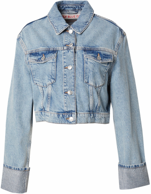 ONLY Prechodná bunda  modrá denim