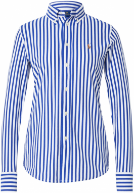 Polo Ralph Lauren Blúzka  kráľovská modrá / biela