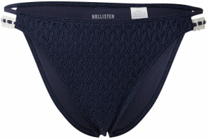 HOLLISTER Bikinové nohavičky  námornícka modrá / biela