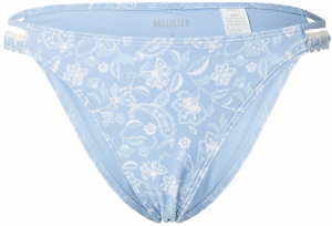 HOLLISTER Bikinové nohavičky  svetlobéžová / biela