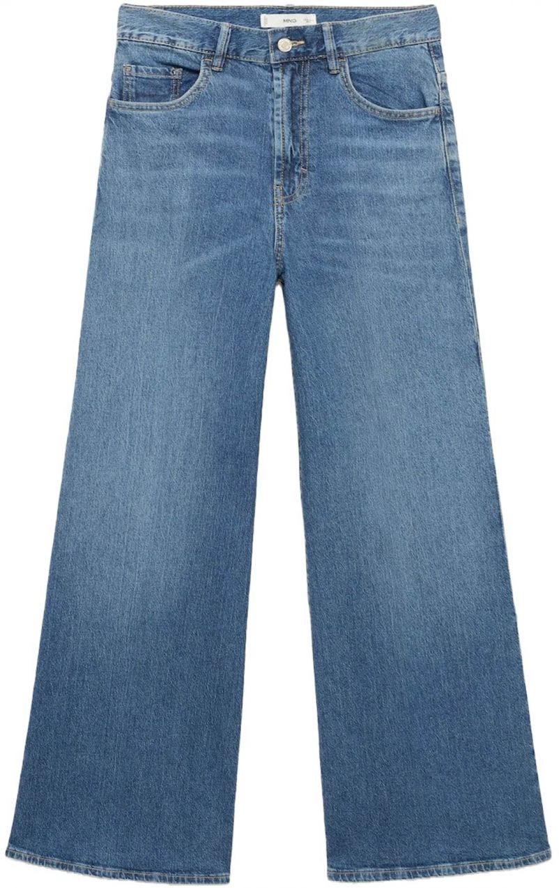 MANGO Džínsy 'ELISE'  modrá denim