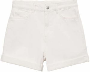 MANGO Džínsy  biely denim