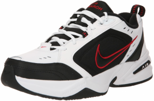 NIKE Športová obuv 'Air Monarch IV'  červená / čierna / biela