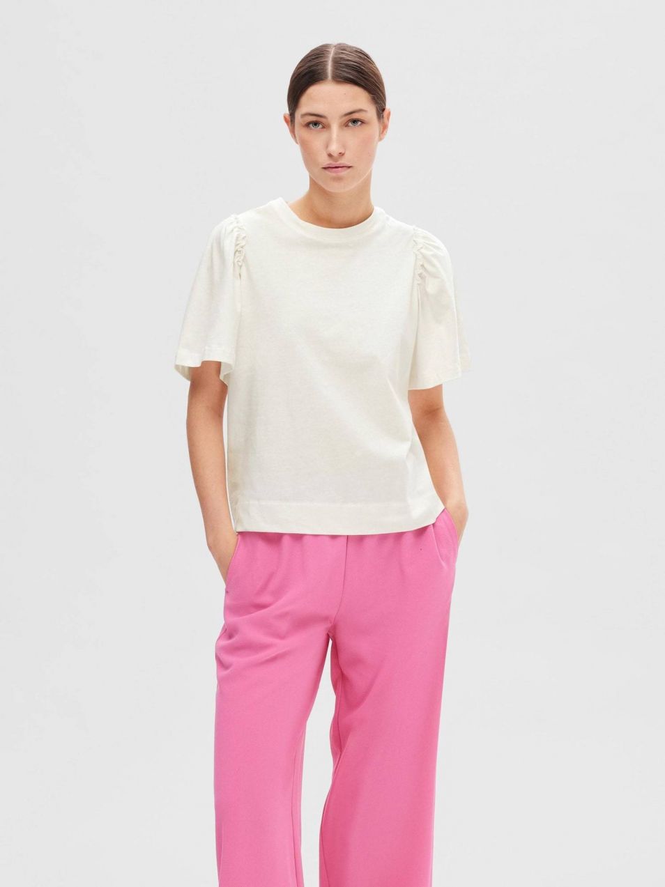 SELECTED FEMME Tričko 'SLFPenelope'  biela