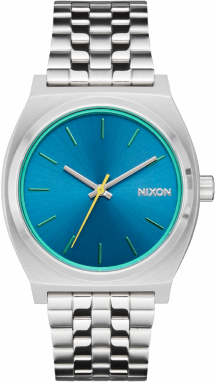 Nixon Analógové hodinky 'Time Teller'  modrá / strieborná