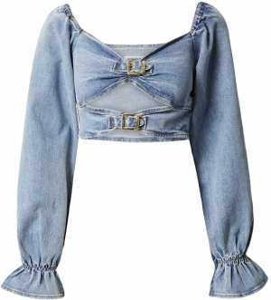 Hoermanseder Blúzka 'Kimi'  modrá denim