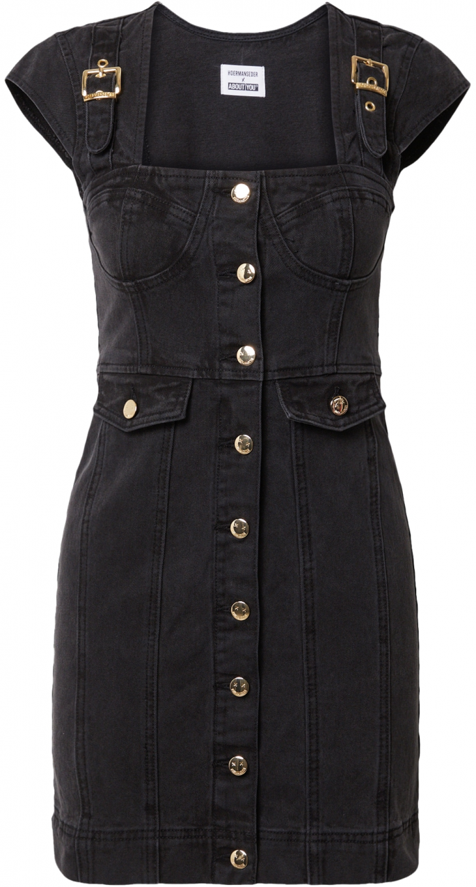 Hoermanseder Šaty 'Lilian'  čierny denim