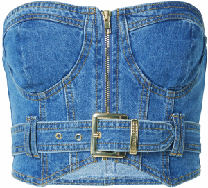 Hoermanseder Top 'Ashley'  modrá denim
