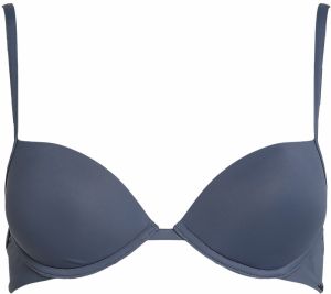Calvin Klein Swimwear Bikinový top 'Essentials'  sivá