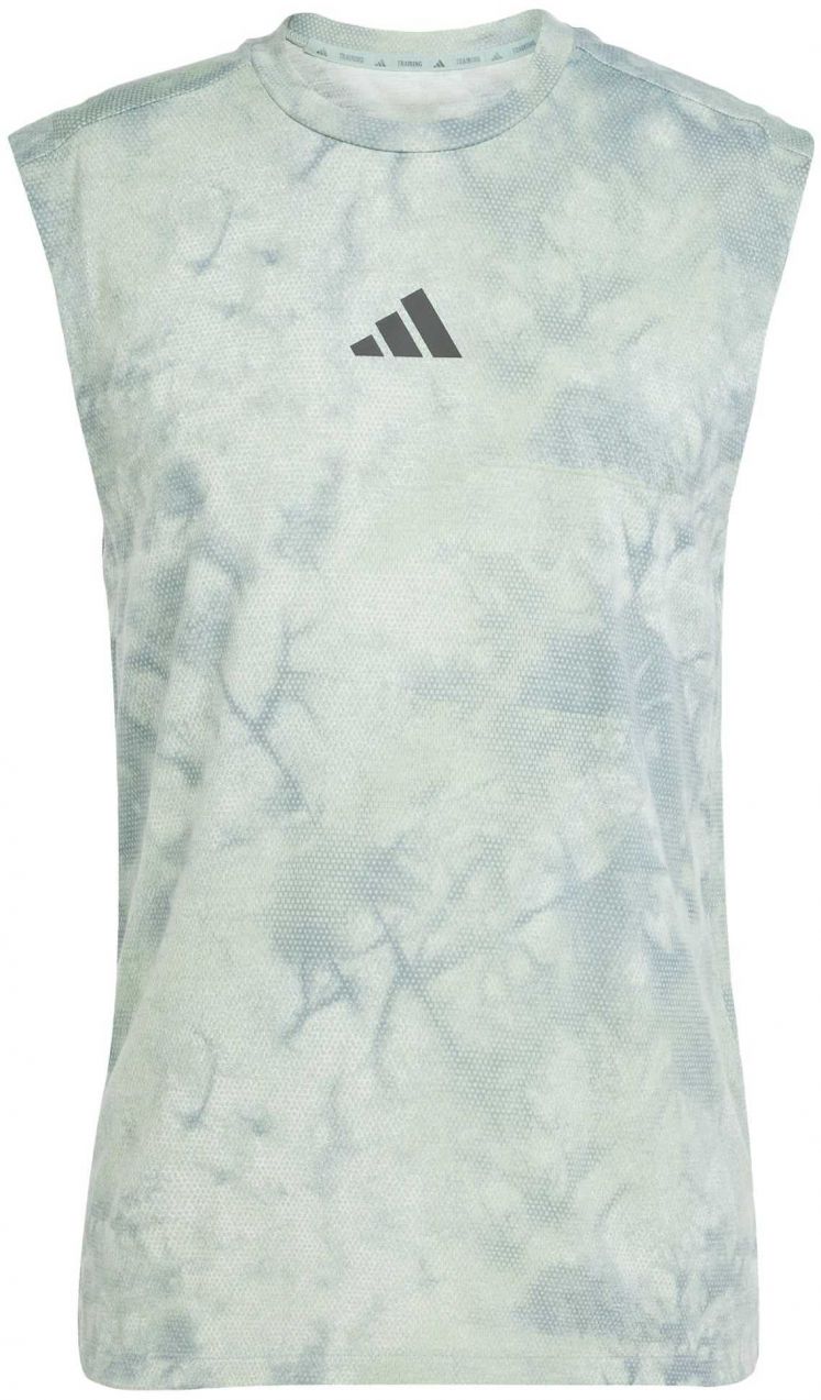 ADIDAS PERFORMANCE Funkčné tričko 'Power'  sivá / mätová / čierna