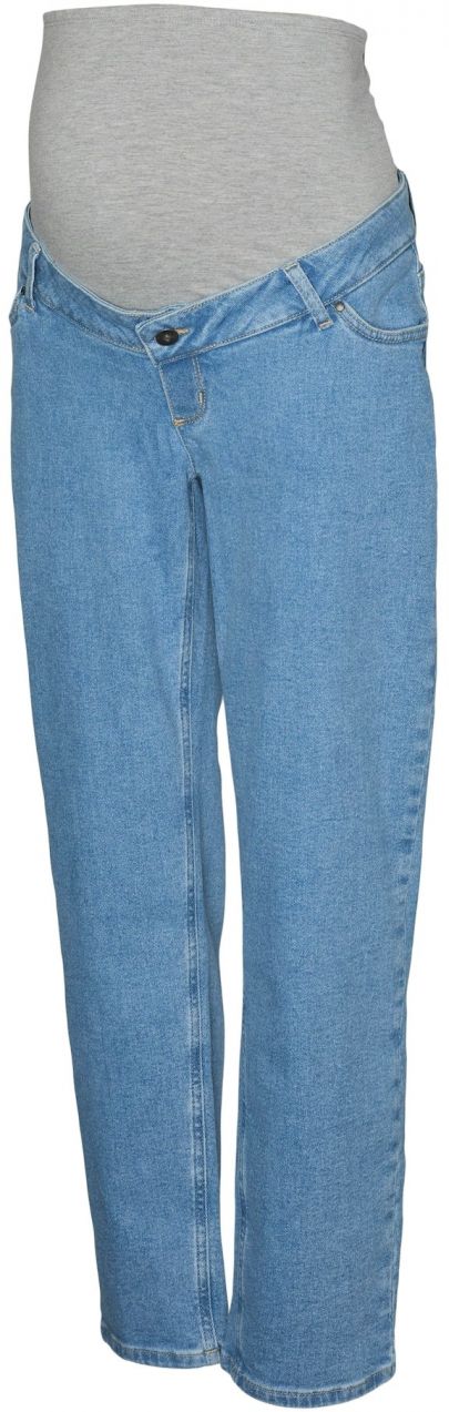 MAMALICIOUS Džínsy  modrá denim / sivá