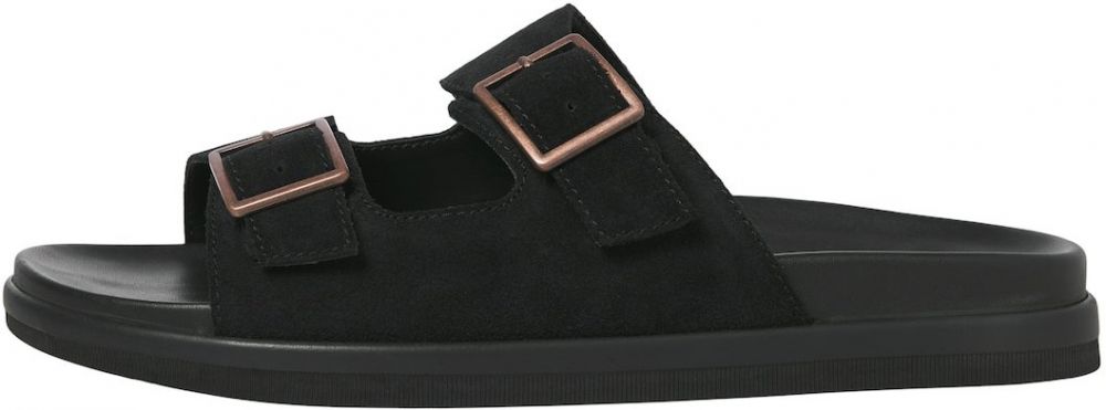 JACK & JONES Šľapky  čierna