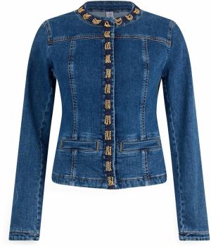 Liu Jo Prechodná bunda  modrá denim