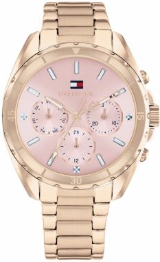 TOMMY HILFIGER Analógové hodinky 'MELLIE'  ružové zlato / ružová