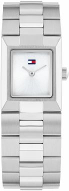 TOMMY HILFIGER Analógové hodinky 'IVY'  strieborná / biela