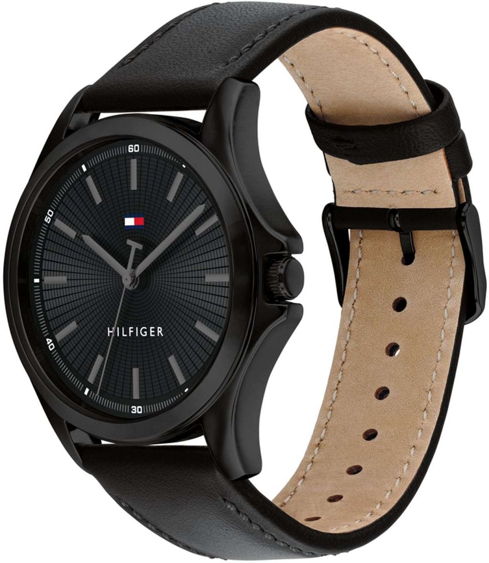 TOMMY HILFIGER Analógové hodinky 'BRUCE'  čierna