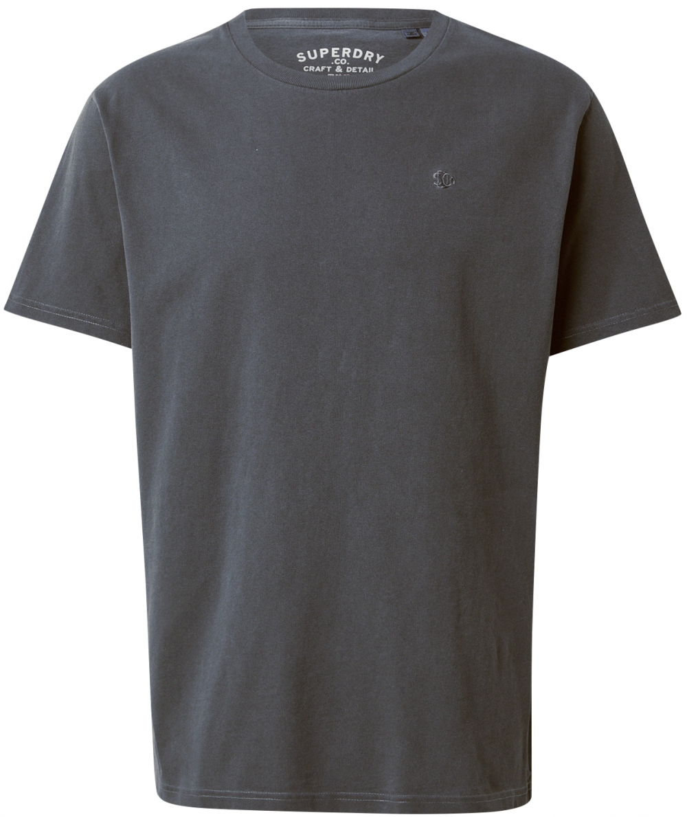 Superdry Tričko 'Essentials'  tmavosivá