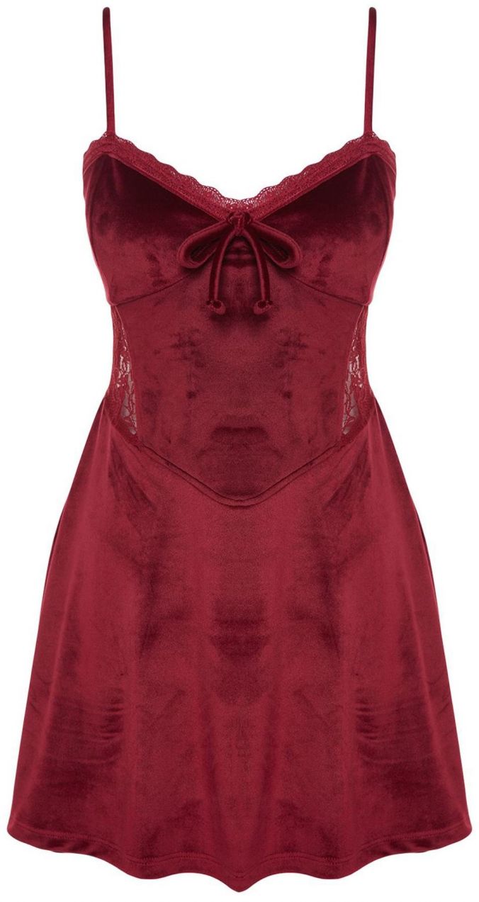 Trendyol Negližé 'Nighty'  burgundská