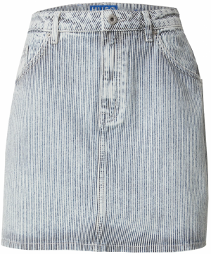 HUGO Sukňa 'Gami_5_B'  modrá denim / biela