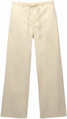 Pull&Bear Nohavice  svetložltá