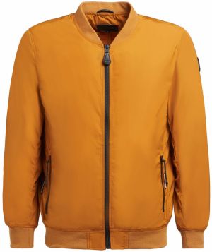 khujo Prechodná bunda 'Lasse'  oranžová / čierna / biela