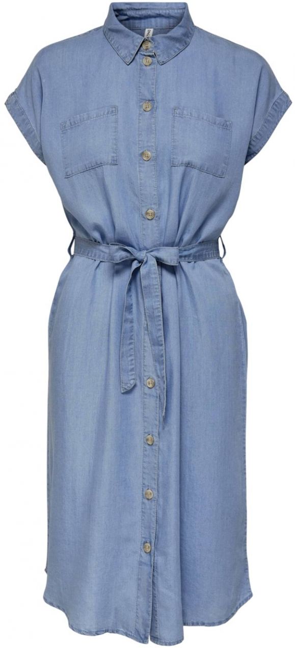 ONLY Košeľové šaty 'ONLPema'  modrá denim