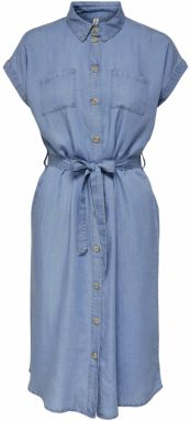 ONLY Košeľové šaty 'ONLPema'  modrá denim