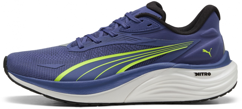 PUMA Bežecká obuv 'Electrify Nitro 4'  indigo / jablková