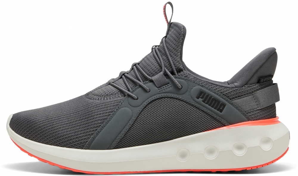 PUMA Bežecká obuv  tmavosivá / čierna