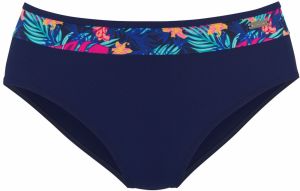 LASCANA Bikinové nohavičky  námornícka modrá / tyrkysová / oranžová / ružová