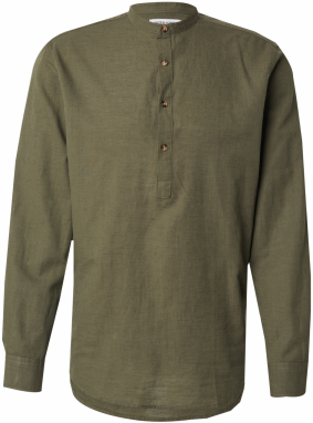 JACK & JONES Košeľa 'JJESummer'  olivová