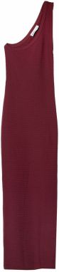 Bershka Pletené šaty  burgundská