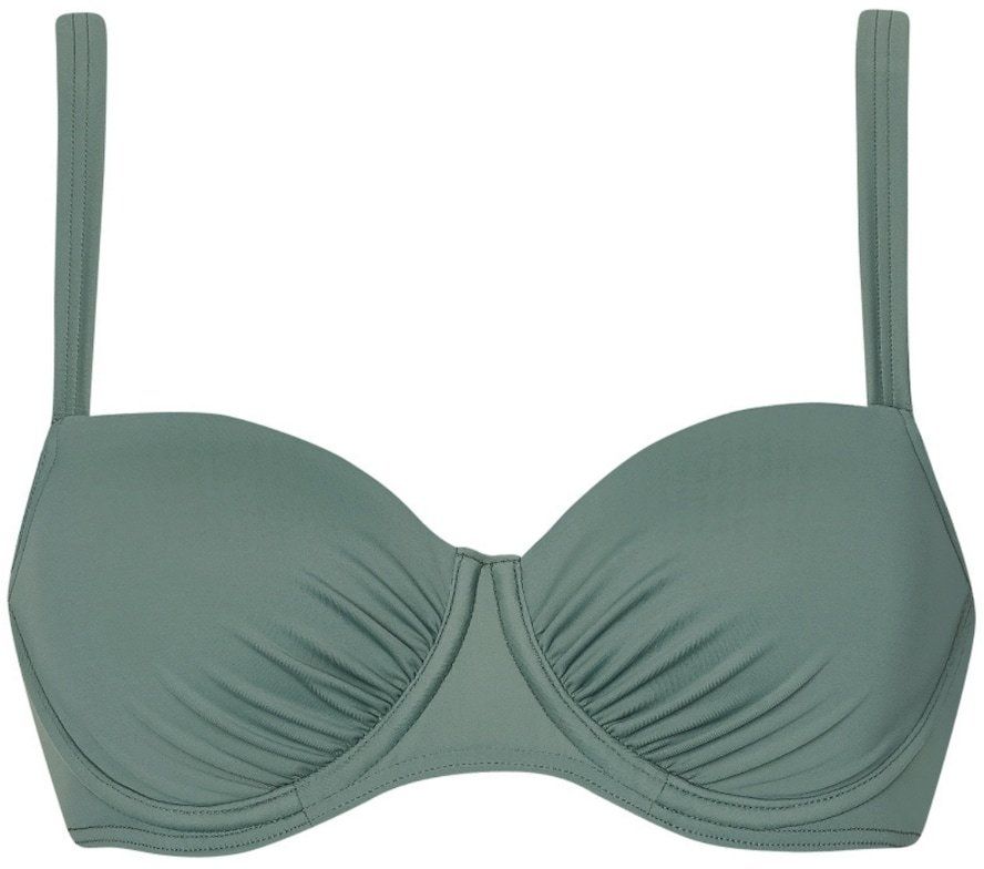 SUNFLAIR Bikinový top  tmavozelená