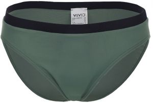 VIVID Bikinové nohavičky 'Mix&Match'  tmavozelená / čierna