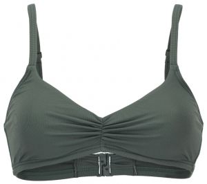 VIVID Bikinový top  tmavozelená