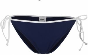 VIVID Bikinové nohavičky 'Mix&Match'  námornícka modrá / biela
