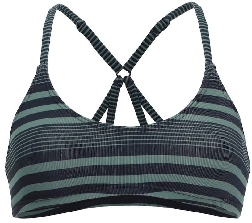 VIVID Bikinový top  tmavomodrá / tmavozelená