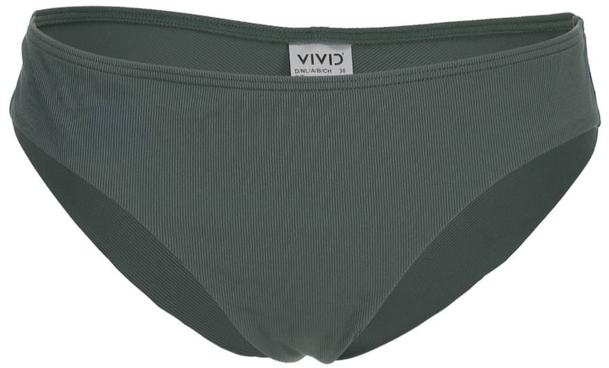 VIVID Bikinové nohavičky  tmavozelená