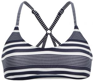 VIVID Bikinový top  námornícka modrá / biela
