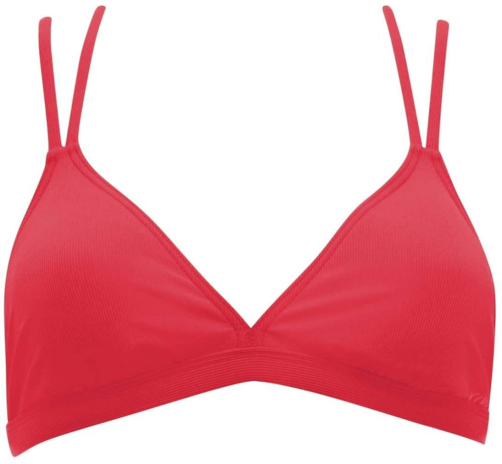 VIVID Bikinový top 'Mix&Match'  červená
