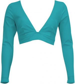 VIVID Bikinový top  tyrkysová