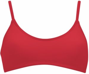 VIVID Bikinový top  červená
